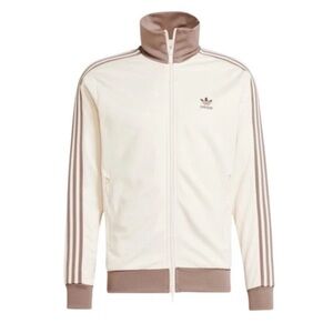 NWT Adidas Adicolor Classics Beckenbauer Track Top Wonder White Trace Brown XL